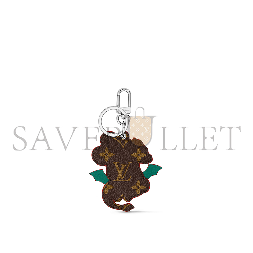 LOUIS VUITTON LV DRAGON VIVIENNE FIGURINE KEY HOLDER AND BAG CHARM M01466 LOUIS VUITTON LV DRAGON VIVIENNE FIGURINE KEY HOLDER AND BAG CHARM M01466